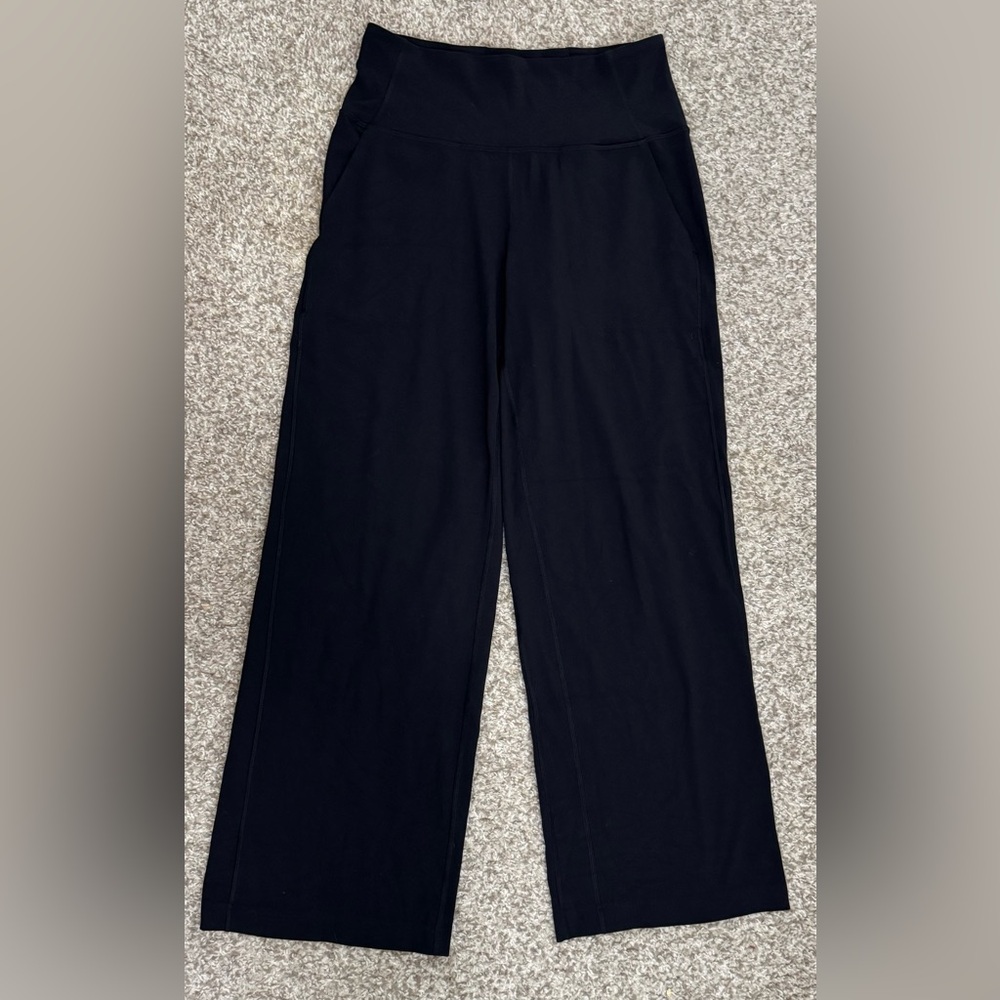 Black Lululemon Align High-Rise Wide-Leg Pant Sz 8